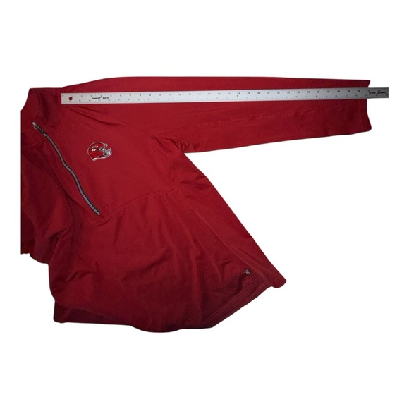 CUTTER & BUCK KC Chiefs Women's Helmet Logo Half-Zip Pullover Red 3X - Picture 11 of 13